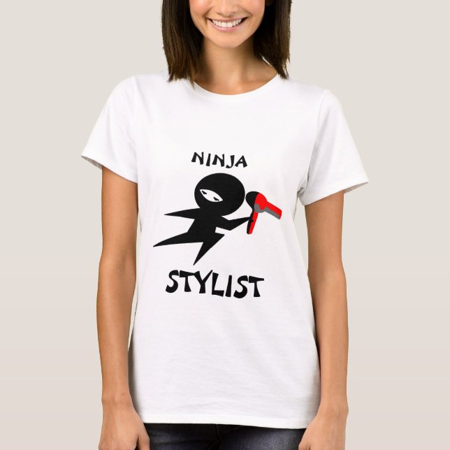 Camiseta do estilista de Ninja (Frente)