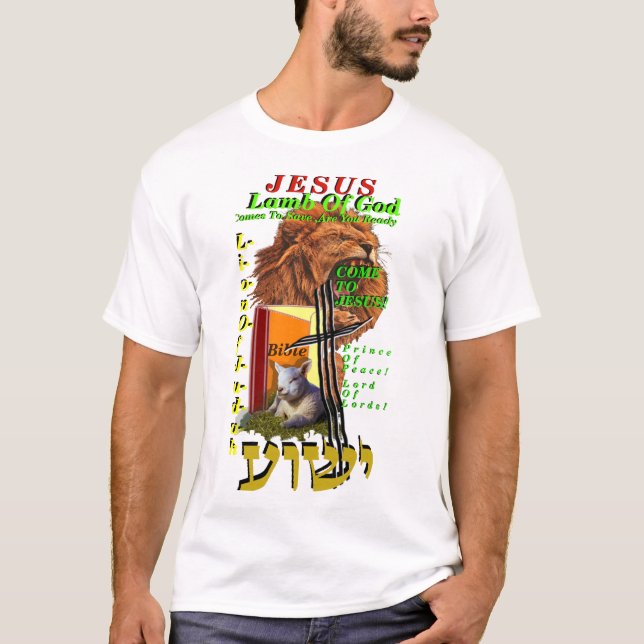 Camiseta do Evangelho, Camiseta com Imagem do Evan (Frente)