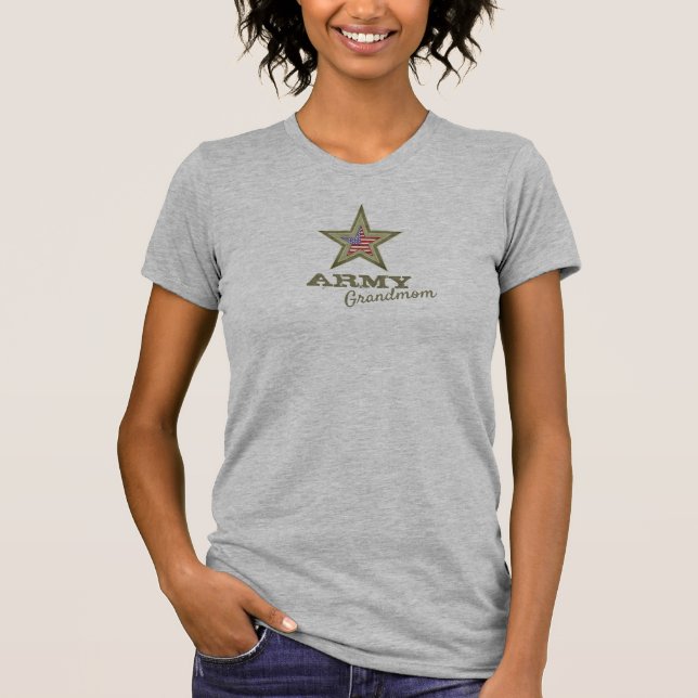 Camiseta do Exército da Avó (Frente)