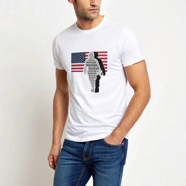 Camiseta do Exército de Veterano dos EUA (Criador carregado)