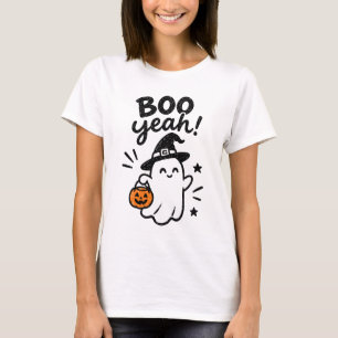 Camiseta do Fantasma do Halloween, Abóbora do Chap