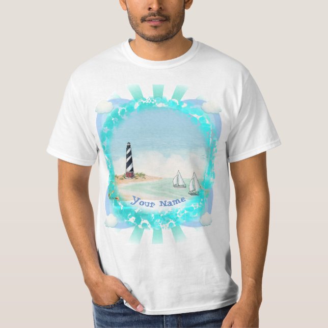 Camiseta do farol de Bay (Frente)