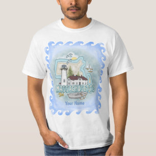 Camiseta do Farol de Massachusetts