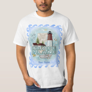 Camiseta do Farol Rhode Island