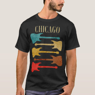 Camiseta do Festival de Concertos Chicago Vintage