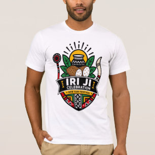 Camiseta do Festival do Novo Inhame Iri Ji Ohuru -
