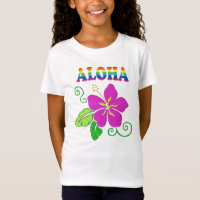 Camiseta do Flor de Hibisco, do Havaí