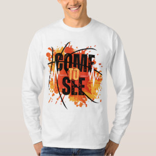 Camiseta do Fluxo de Ondas Sonoras - Arte em Movim