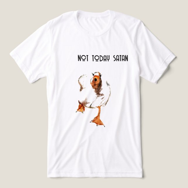 Camiseta do Ganso Bravo (Design frontal)