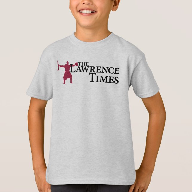 Camiseta do garoto do Lawrence Times (Frente)