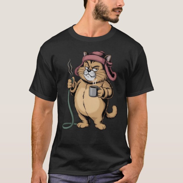 camiseta do gato (Frente)