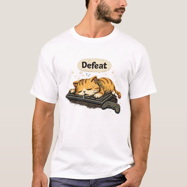 Camiseta do Gato da Derrota (Frente)