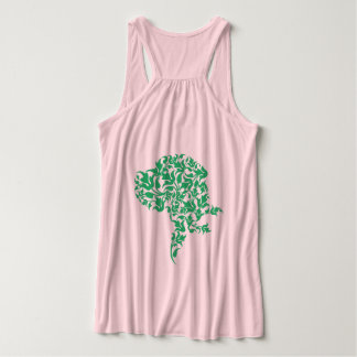 Camiseta do Grande Danês Floral
