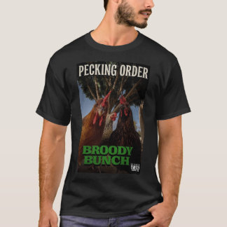 Camiseta do Grupo de Rap de Frango Ordem de Bicada