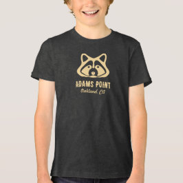 Camiseta do Guaxinim do Adams Point