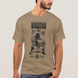 Camiseta do guerreiro do esqueleto Dungeon (Escuro