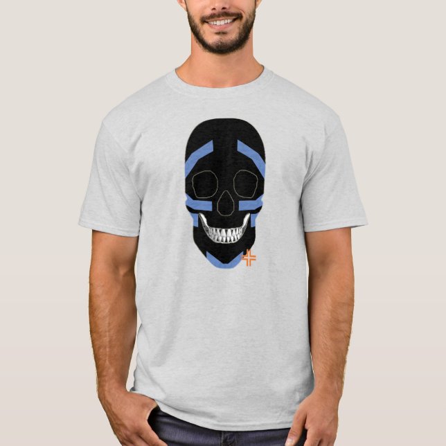 Camiseta do Guerreiro HANDSKULL básica B2 (Frente)