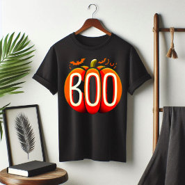 Camiseta do Halloween Boo