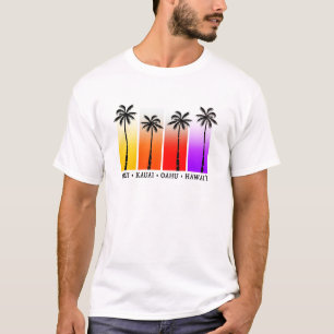 Camiseta do Havaí, Camiseta Tropical, Ilhas Havaia