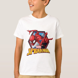 Camiseta do Homem-Aranha para Crianças - Gráfico d