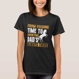 Camiseta Do horário das refeições ao Showtime Papai está se