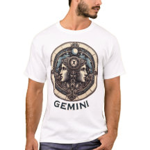 Camiseta do Horóscopo de Gêmeos