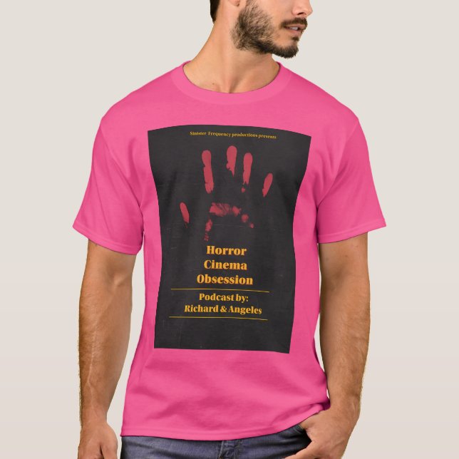 Camiseta Do Horror Cinema Obsessão Alt Logo (Frente)