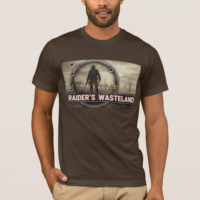Camiseta do Ícone do Deserto do Saqueador (Frente)