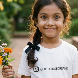 Camiseta do Instagram | Seu Nome de Usuário ID do