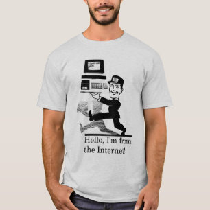 Camiseta Do Internet (cinzas)