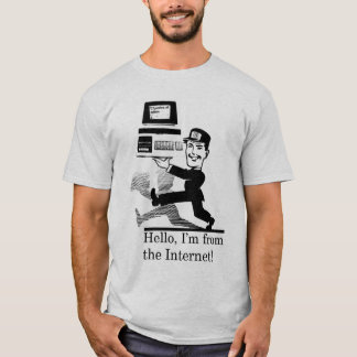 Camiseta Do Internet (cinzas)