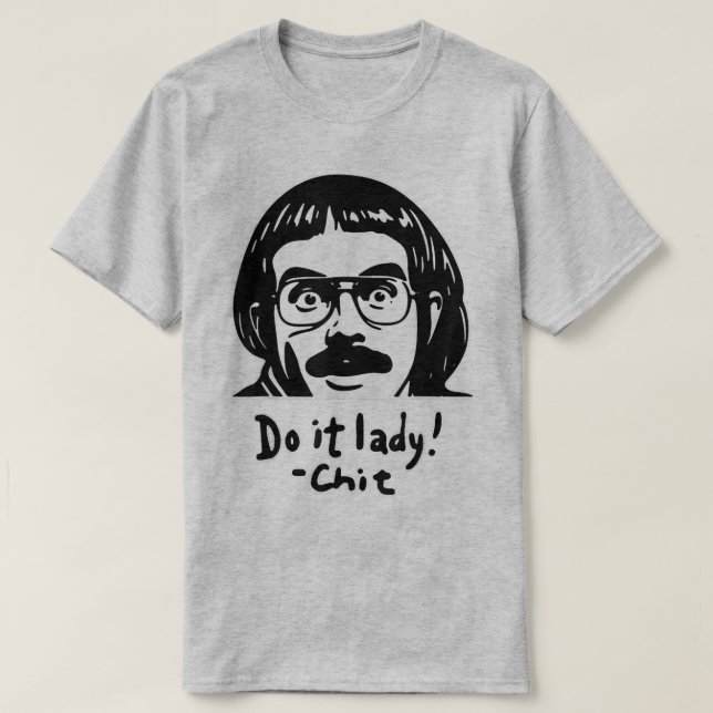 Camiseta Do it Lady Shirt for Women Trendy Viral Meme (Frente do Design)