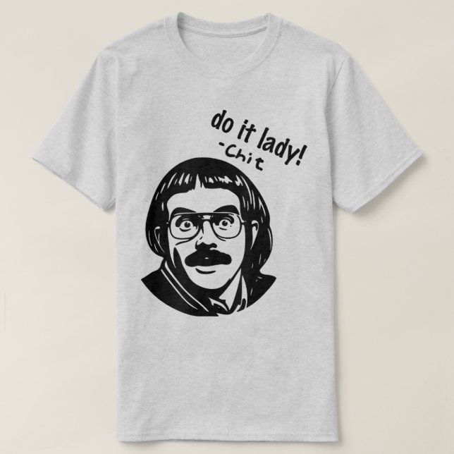 Camiseta Do it Lady Shirt for Women Trendy Viral Meme (Frente do Design)