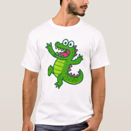 Camiseta do Jacaré Engraçado
