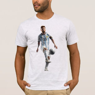 Camiseta do Jogador de Futebol da Argentina Pres