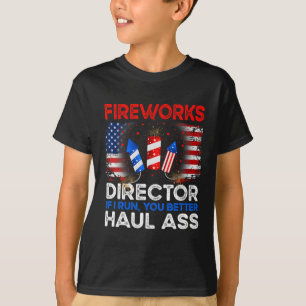Camiseta Do Julho Men Fireworks Diretor Se Eu Lhe Executar 