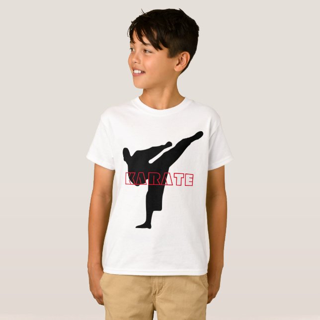 Camiseta do Karate Kid (Frente Completa)