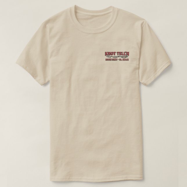 Camiseta do Kraken com Logotipo de Arpão (Frente do Design)