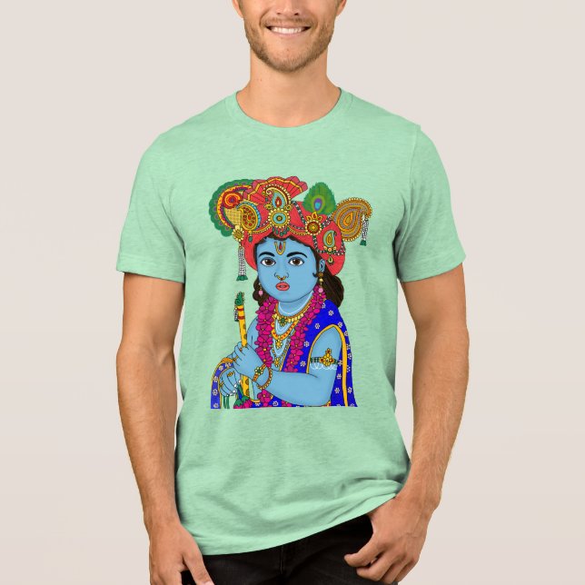 Camiseta do Krishna Criança (Frente)