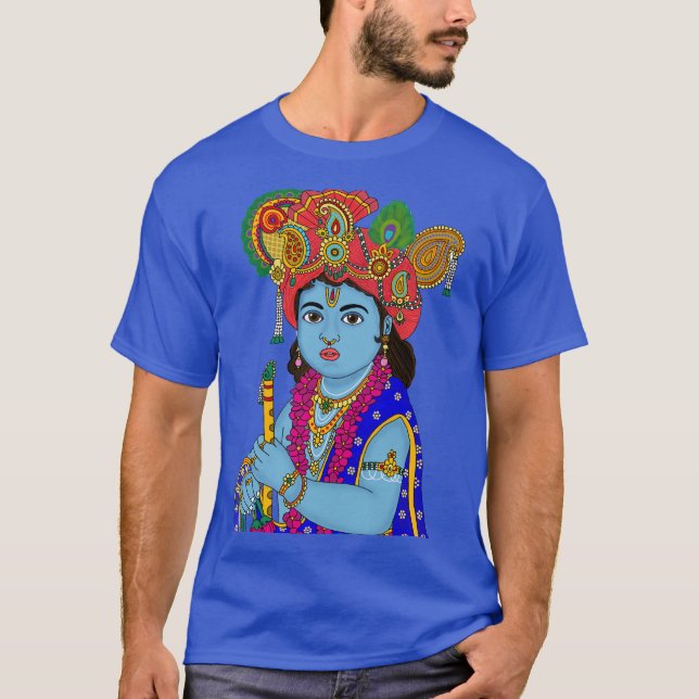 Camiseta do Krishna Criança (Frente)