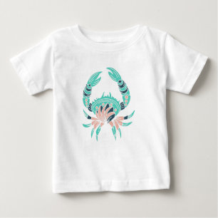 Camiseta do Lago Aquamarine Crab Ocean