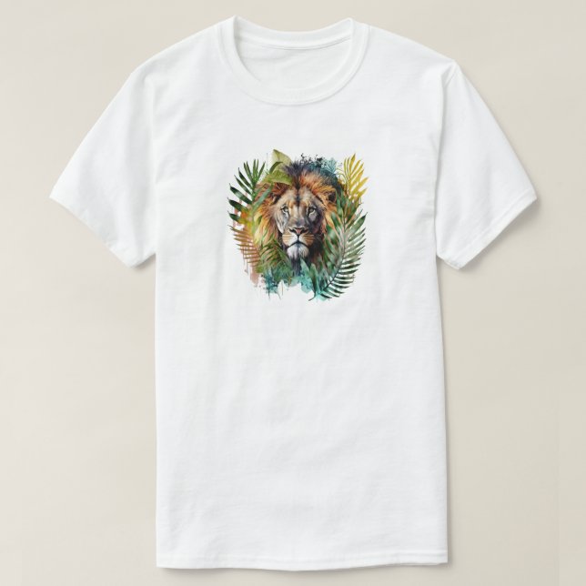 Camiseta do Leão (Frente do Design)