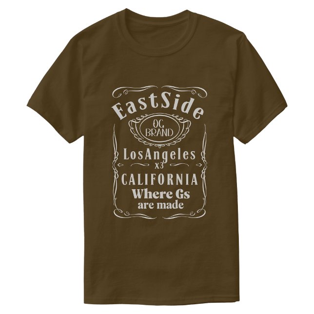 Camiseta do Leste de Los Angeles (East Side Los Angeles T-shirt)