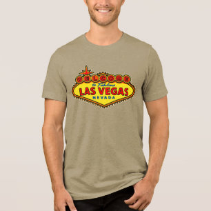 Camiseta do Letreiro Retro Bem-vindo a Las Vegas N