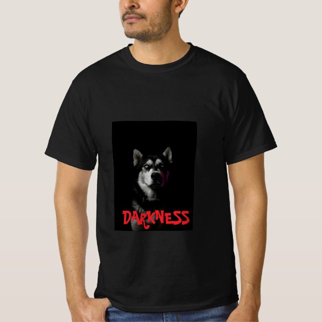 Camiseta do Lobo Masculina - Roupa e feroz (Frente)