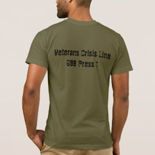 Camiseta do Logotipo da Operação Mind Shield Verde