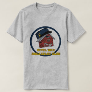 Camiseta do logotipo do Clube do Café da Guerra C