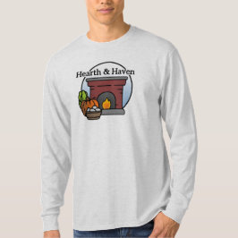 Camiseta do logotipo Hearth & Haven Small fazenda