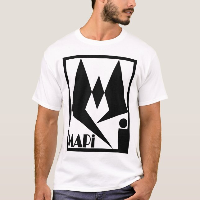 Camiseta do Logotipo Mapi #1 (Frente)