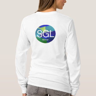 Camiseta Do logotipo parte traseira sobre